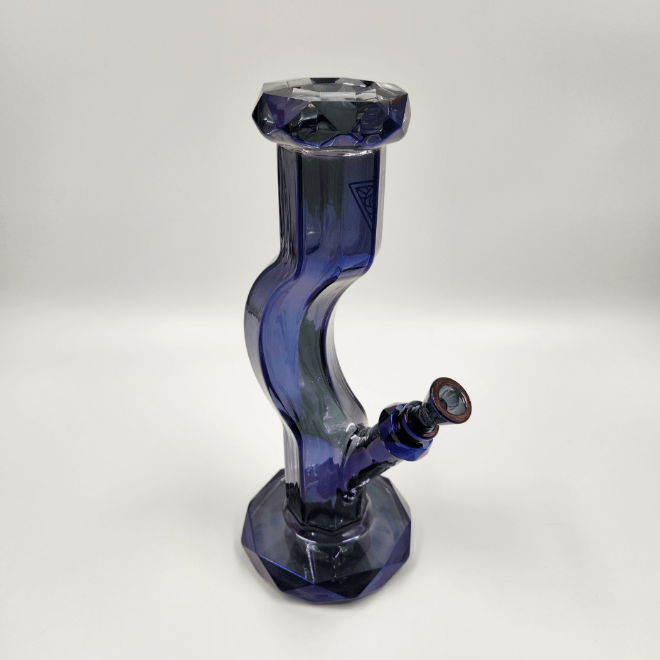 Red Eye Tek Metallic Terminator Hydrus Straight Base Gooseneck Bong 12" Winkler Vape SuperStore and Bong Shop Manitoba Canada