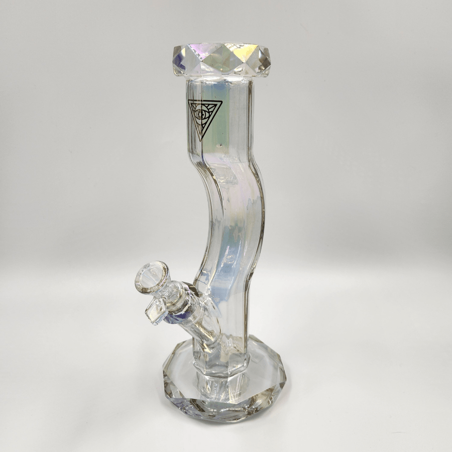 Red Eye Tek Metallic Terminator Hydrus Straight Base Gooseneck Bong 12" Winkler Vape SuperStore and Bong Shop Manitoba Canada