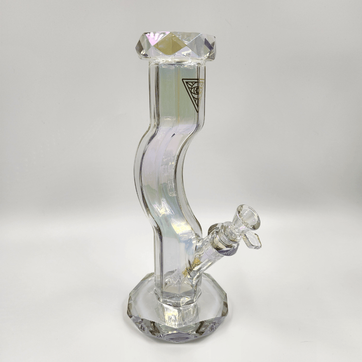 Red Eye Tek Metallic Terminator Hydrus Straight Base Gooseneck Bong 12" Winkler Vape SuperStore and Bong Shop Manitoba Canada