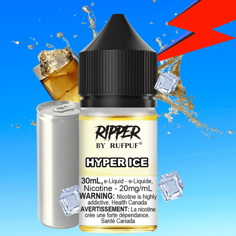 Ripper Rufpuf Salt-Hyper Ice 30ml / 10mg Winkler Vape SuperStore and Bong Shop Manitoba Canada