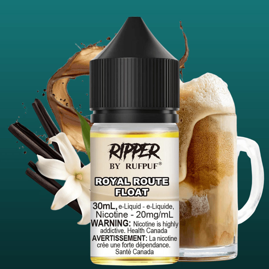 Ripper Rufpuf Salt-Royal Route Float 30ml / 10mg Winkler Vape SuperStore and Bong Shop Manitoba Canada