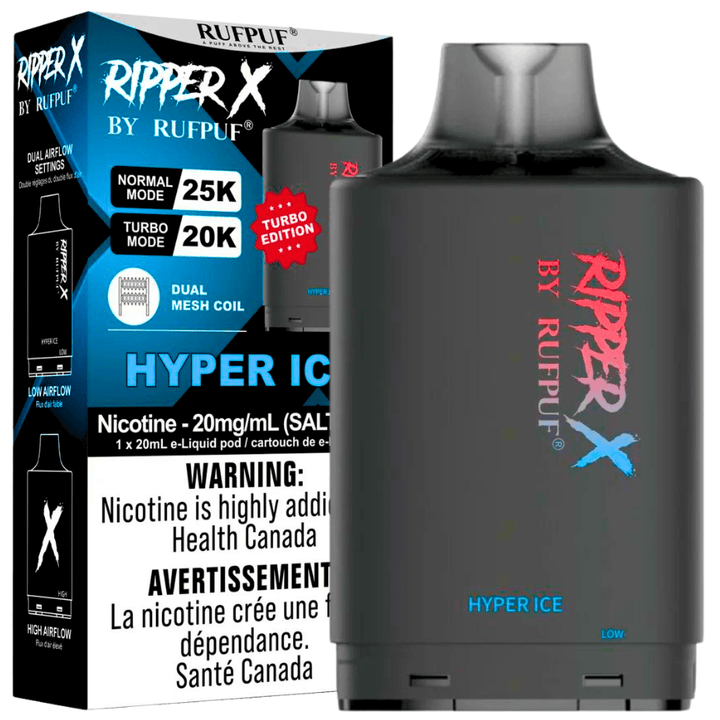 RufPuf Ripper X 35K - Hyper Ice Winkler Vape SuperStore and Bong Shop Manitoba Canada