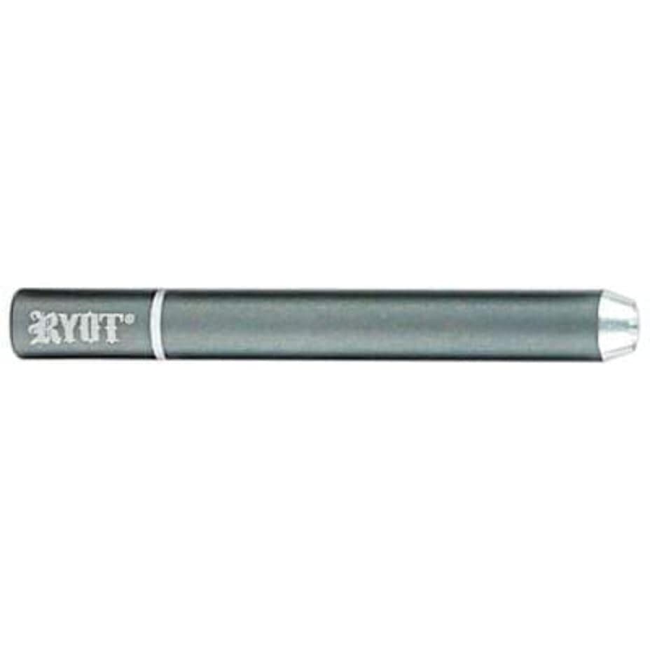 RYOT 9mm Slim Anodized Aluminum Taster Bat Gunmetal Grey Winkler Vape SuperStore and Bong Shop Manitoba Canada