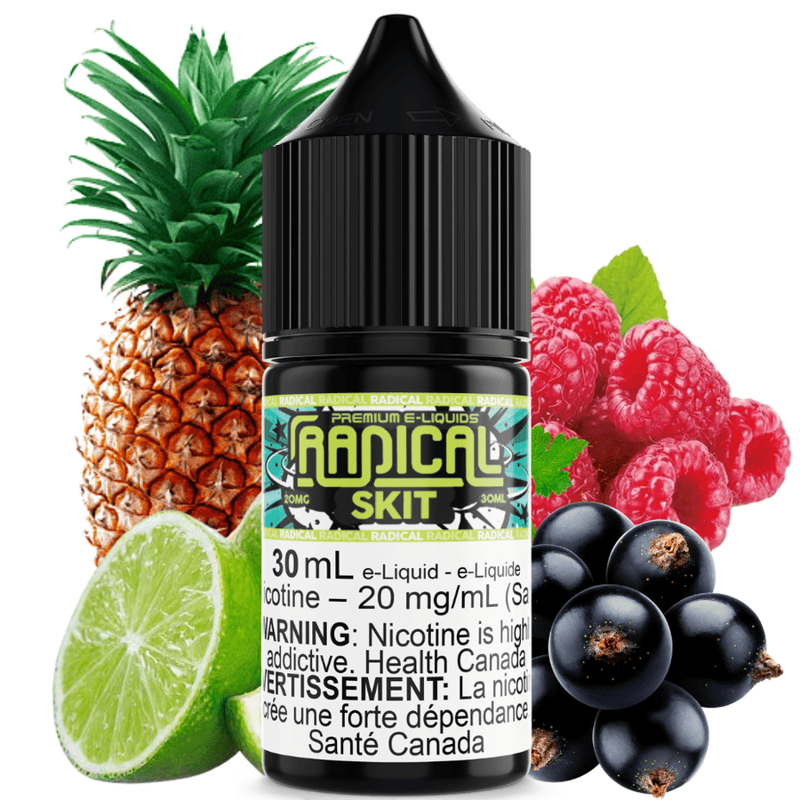 Skit Salt Nic by Radical E-liquid 30ml / 12mg Winkler Vape SuperStore and Bong Shop Manitoba Canada