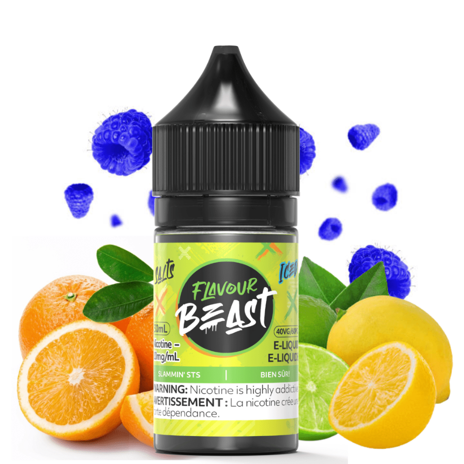 Slammin STS Iced Salt by Flavour Beast E-liquid 20mg Winkler Vape SuperStore and Bong Shop Manitoba Canada