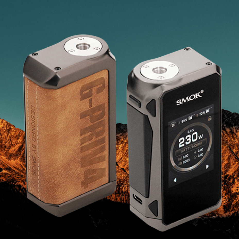 Smok G-Priv 4 Box Mod 230W 220W / Brown Winkler Vape SuperStore and Bong Shop Manitoba Canada