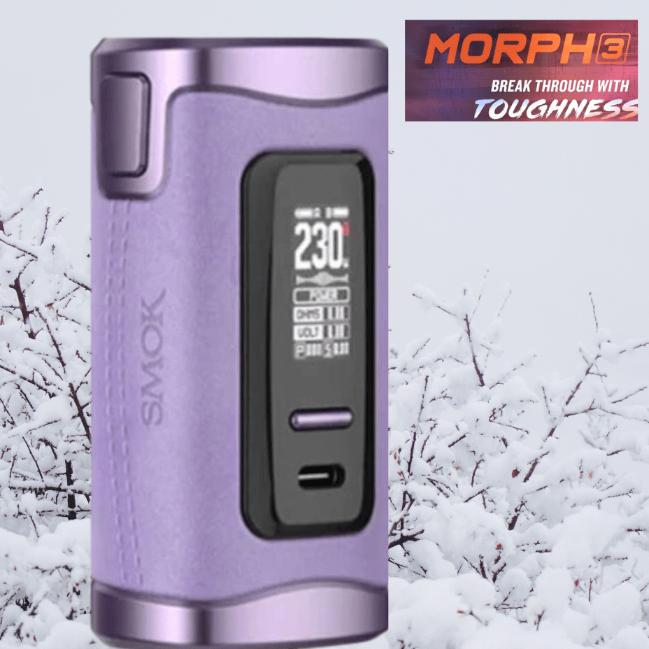 Smok Morph 3 Box Mod-230W Purple Winkler Vape SuperStore and Bong Shop Manitoba Canada