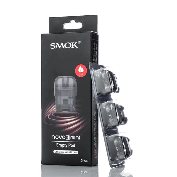 Smok Novo 4 Mini Replacement Pods 3/pkg Winkler Vape SuperStore and Bong Shop Manitoba Canada