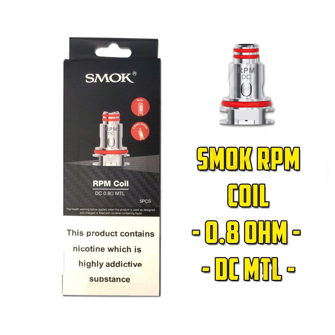 Smok RPM Coils-5/pkg Winkler Vape SuperStore and Bong Shop Manitoba Canada