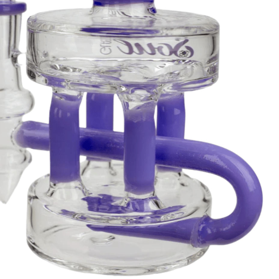 SOUL Glass 2-in-1 Double Deck Recycler-7" Winkler Vape SuperStore and Bong Shop Manitoba Canada