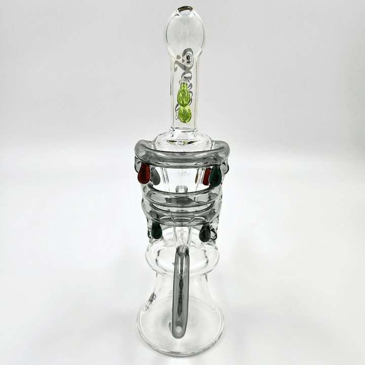 Soul Glass 2-in-1 Inline Recycler 9.5" Amber Winkler Vape SuperStore and Bong Shop Manitoba Canada