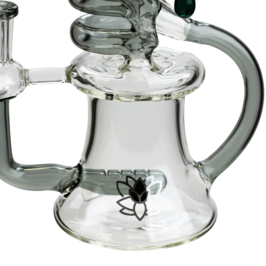 Soul Glass 2-in-1 Inline Recycler 9.5" Amber Winkler Vape SuperStore and Bong Shop Manitoba Canada