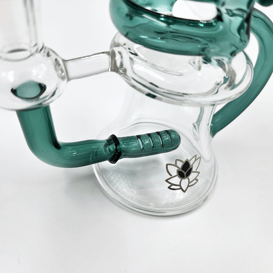 Soul Glass 2-in-1 Inline Recycler 9.5" Amber Winkler Vape SuperStore and Bong Shop Manitoba Canada