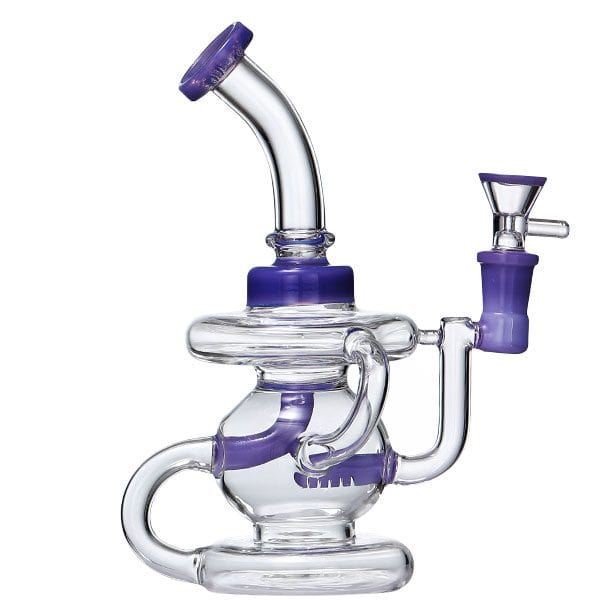 Soul Glass 2in1 Recycler Bong/Dab Rig-8.5" Winkler Vape SuperStore and Bong Shop Manitoba Canada