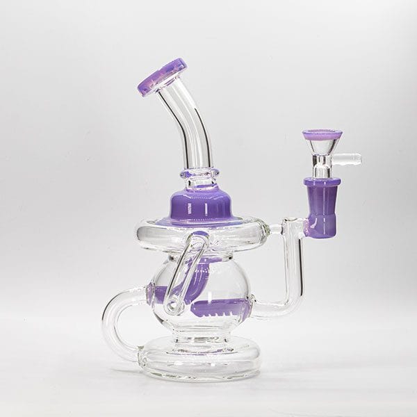 Soul Glass 2in1 Recycler Bong/Dab Rig-8.5" Winkler Vape SuperStore and Bong Shop Manitoba Canada