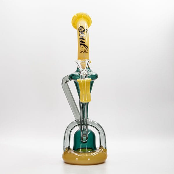 Soul Glass Recycler Tube-10" Winkler Vape SuperStore and Bong Shop Manitoba Canada