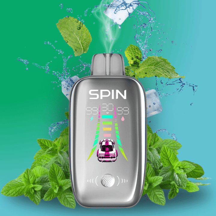 Spin Ultra 40k Disposable Vape - Miami Mint 40000 puffs / 20mg Winkler Vape SuperStore and Bong Shop Manitoba Canada