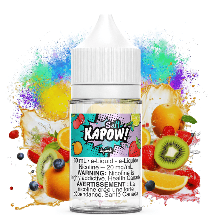 Squish Salt by Kapow E-liquid 30ml / 12mg Winkler Vape SuperStore and Bong Shop Manitoba Canada