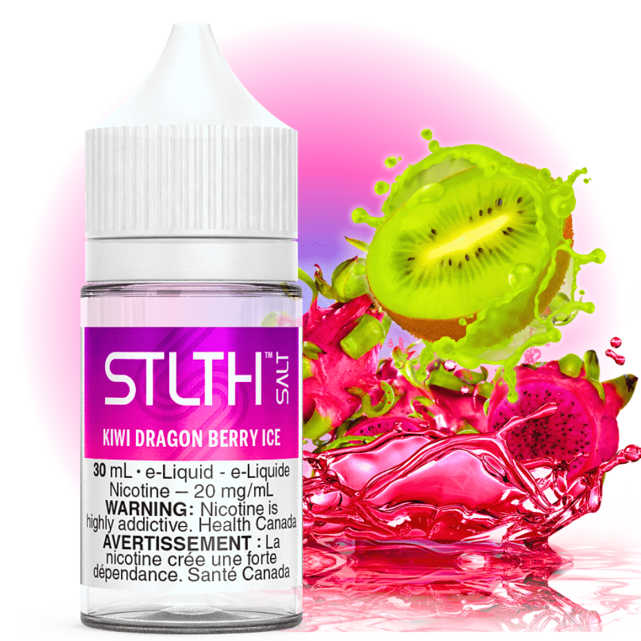 STLTH Salt - Kiwi Dragon Berry Ice 30mL / 20mg Winkler Vape SuperStore and Bong Shop Manitoba Canada