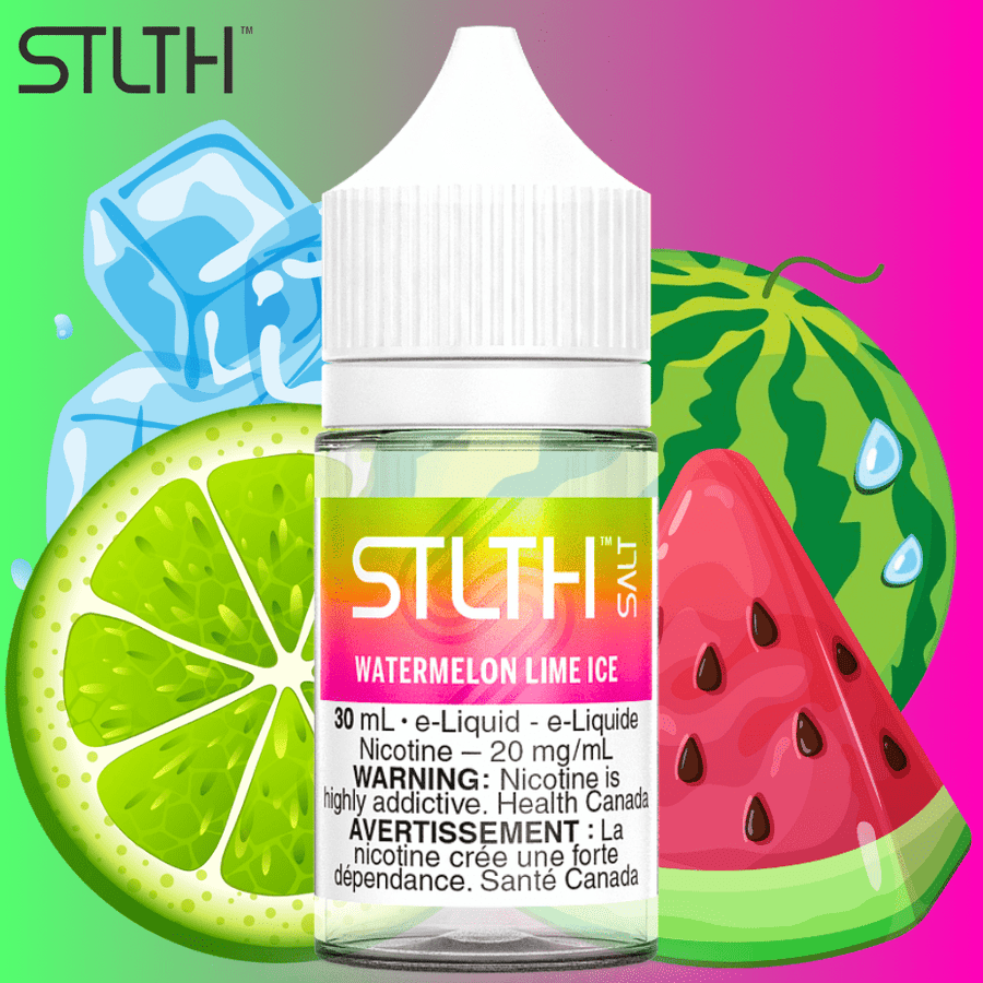 STLTH Salt - Watermelon Lime Ice 30mL / 20mg Winkler Vape SuperStore and Bong Shop Manitoba Canada