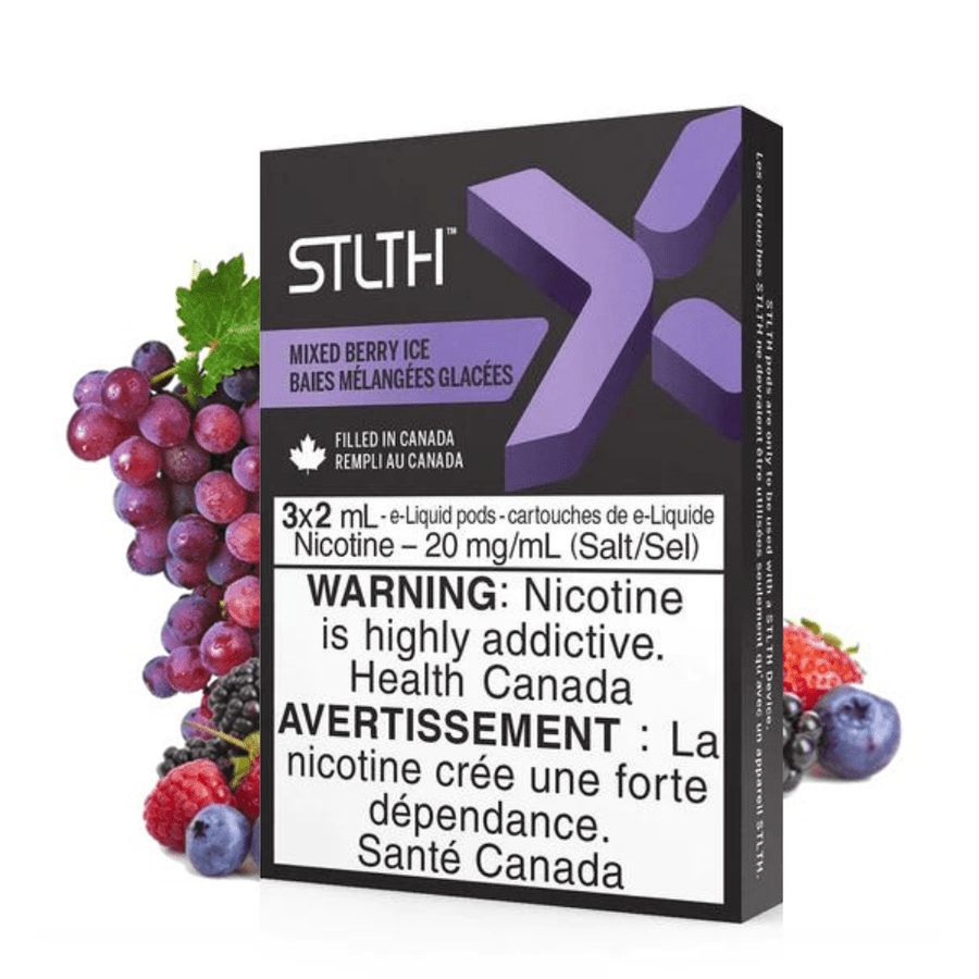 STLTH X Pods-Mixed Berries 3/PKG / 20mg Winkler Vape SuperStore and Bong Shop Manitoba Canada