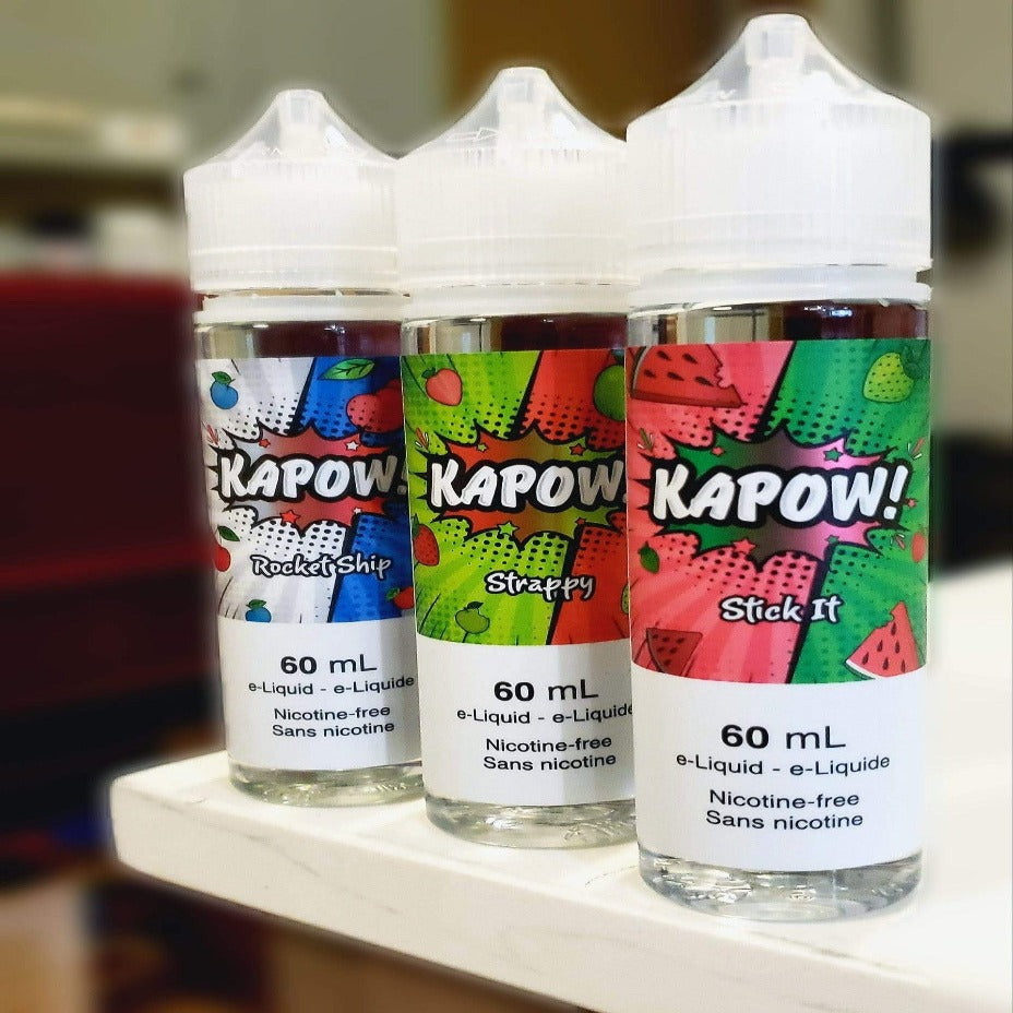 Strappy by Kapow E-Liquid Winkler Vape SuperStore and Bong Shop Manitoba Canada