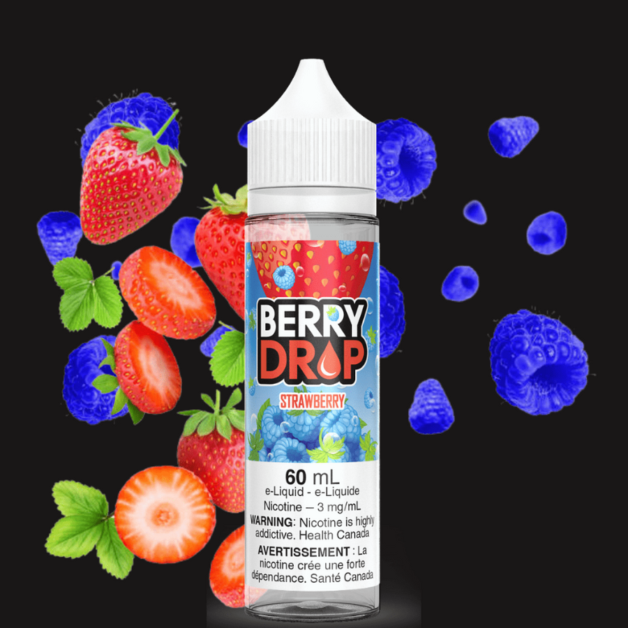 Strawberry by Berry Drop E-liquid 3mg Winkler Vape SuperStore and Bong Shop Manitoba Canada