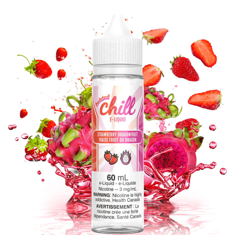 Strawberry Dragonfruit by Chill Twisted E-liquid 60ml / 3mg Winkler Vape SuperStore and Bong Shop Manitoba Canada