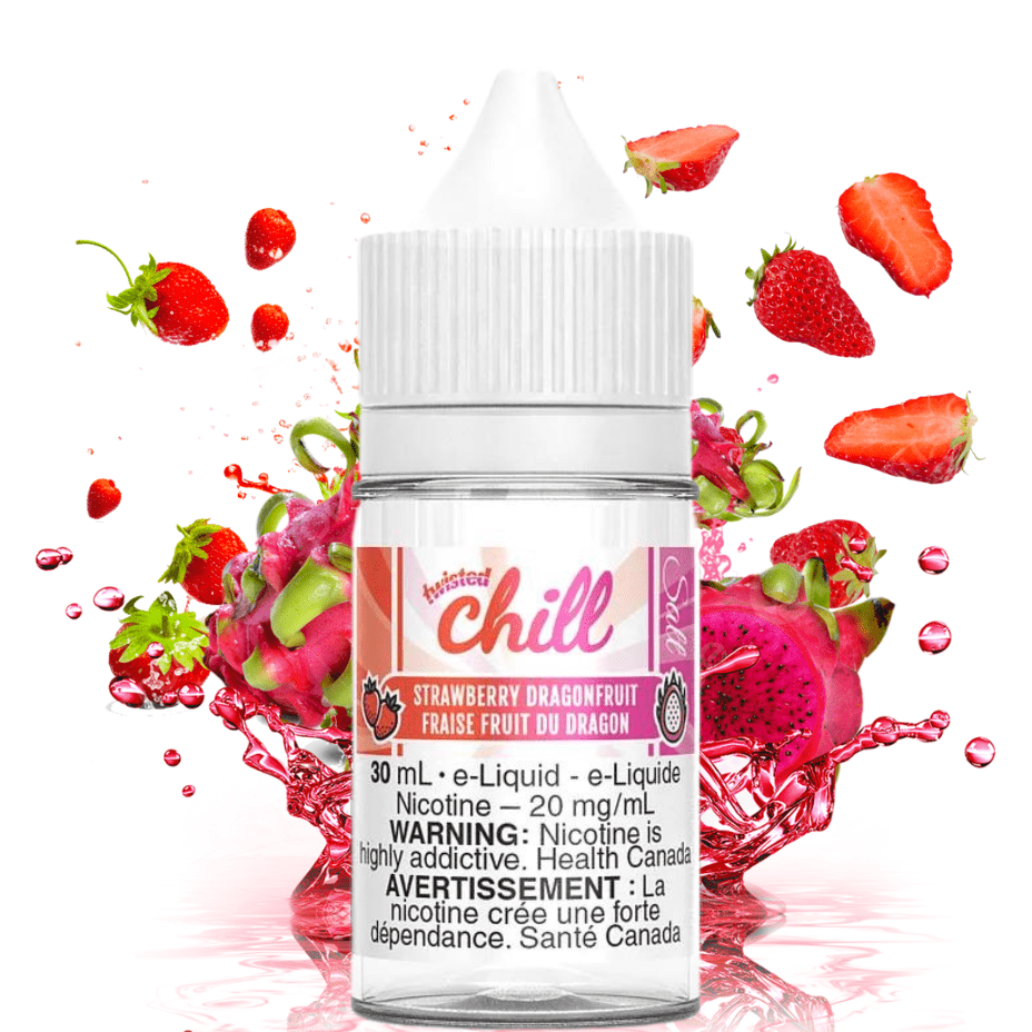 Strawberry Dragonfruit Salt by Chill Twisted E-liquid 30ml / 12mg Winkler Vape SuperStore and Bong Shop Manitoba Canada