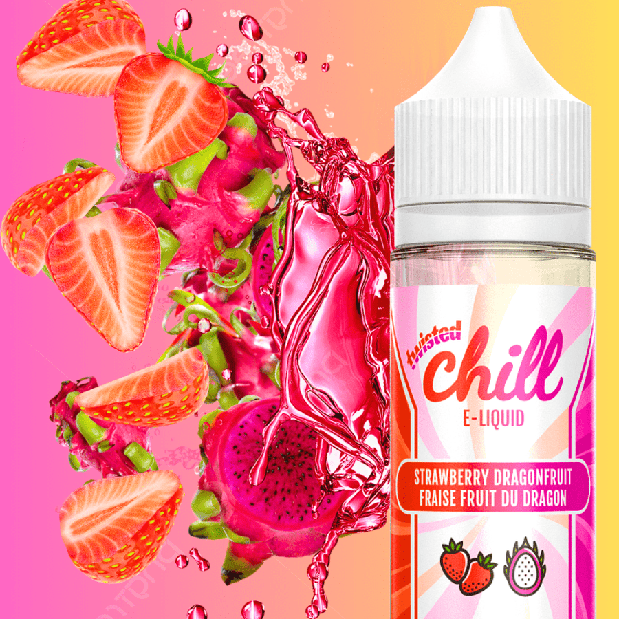 Strawberry Dragonfruit Salt by Chill Twisted E-liquid Winkler Vape SuperStore and Bong Shop Manitoba Canada