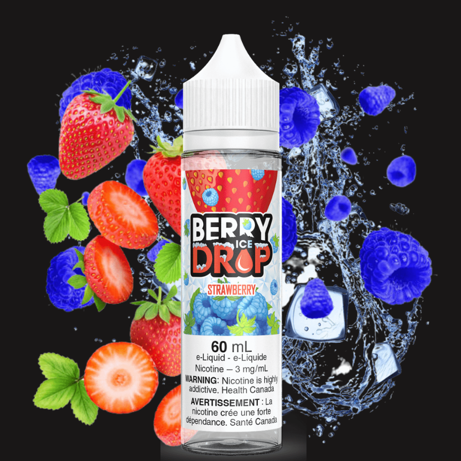 Strawberry Ice by Berry Drop E-Liquid Winkler Vape SuperStore and Bong Shop Manitoba Canada