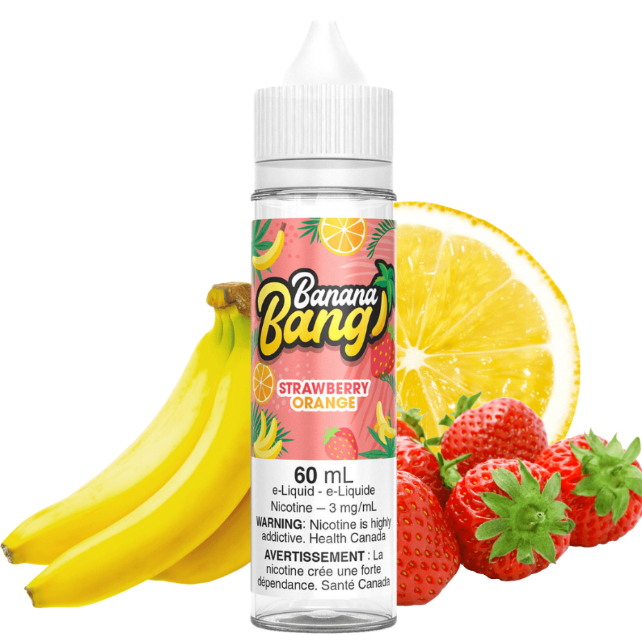 Strawberry Orange by Banana Bang E-Liquid 3mg Winkler Vape SuperStore and Bong Shop Manitoba Canada