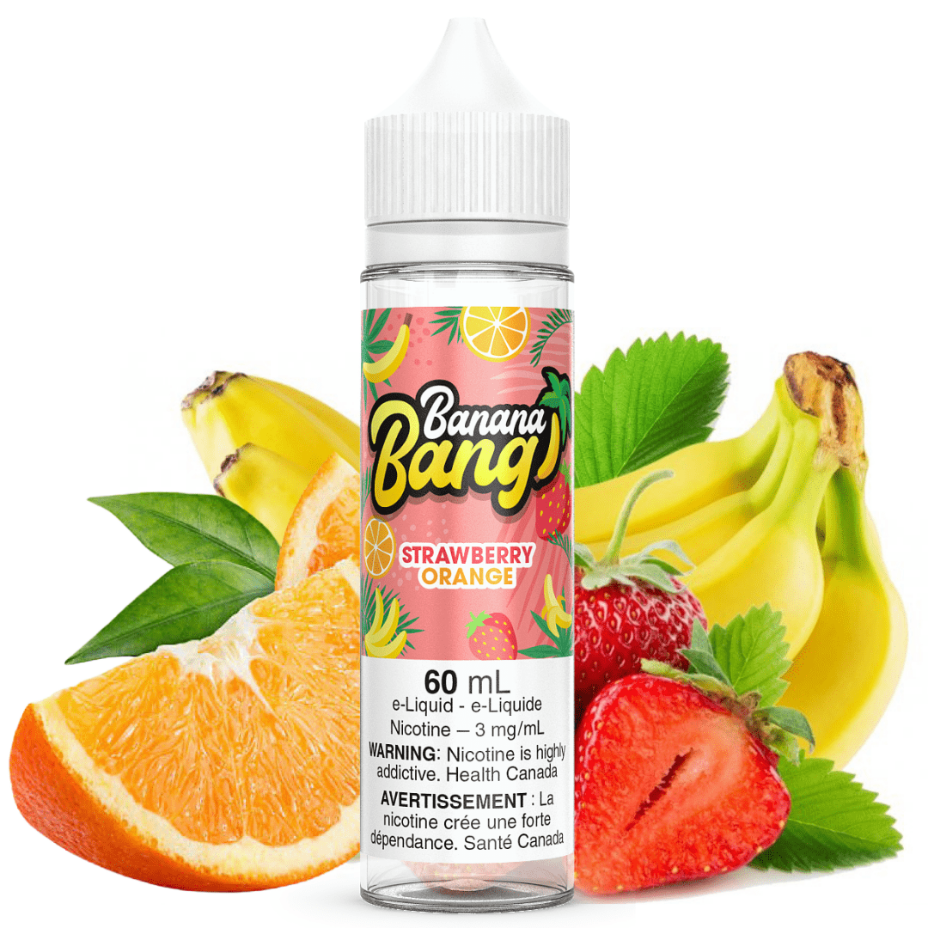 Strawberry Orange by Banana Bang E-Liquid Winkler Vape SuperStore and Bong Shop Manitoba Canada