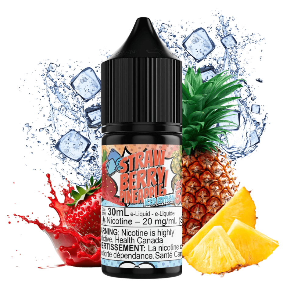 Strawberry Pineapple Ice Salt by Maverick E-Liquid Winkler Vape SuperStore and Bong Shop Manitoba Canada