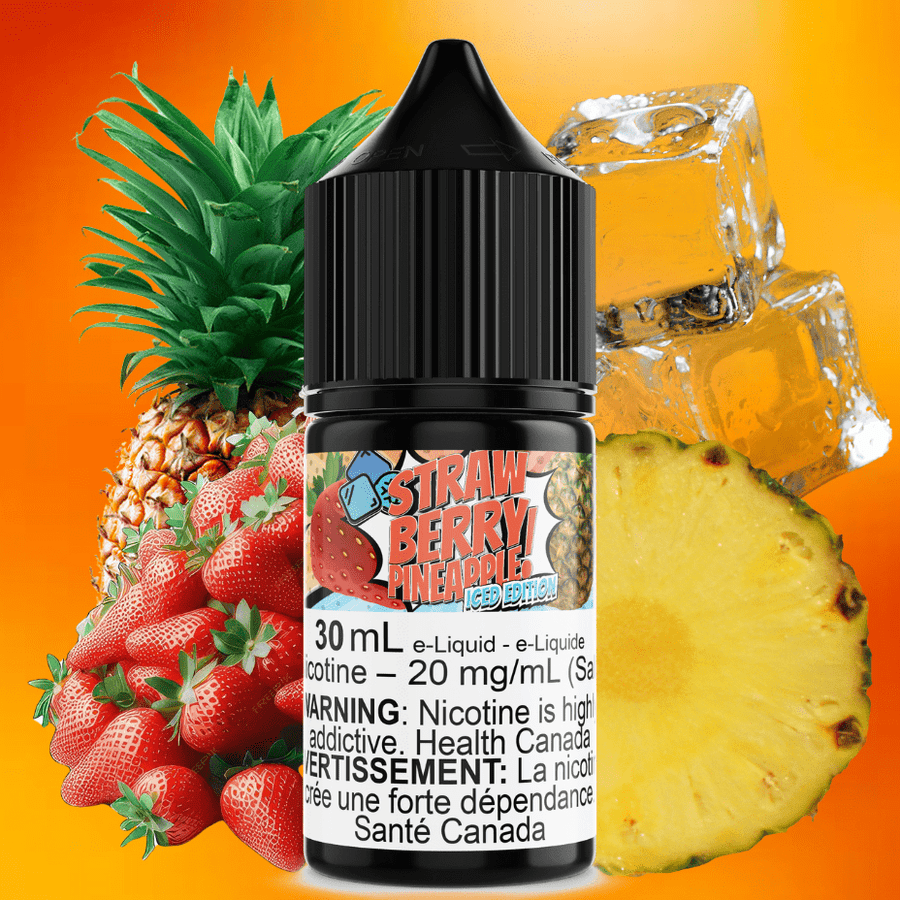 Strawberry Pineapple Ice Salt by Maverick E-Liquid Winkler Vape SuperStore and Bong Shop Manitoba Canada