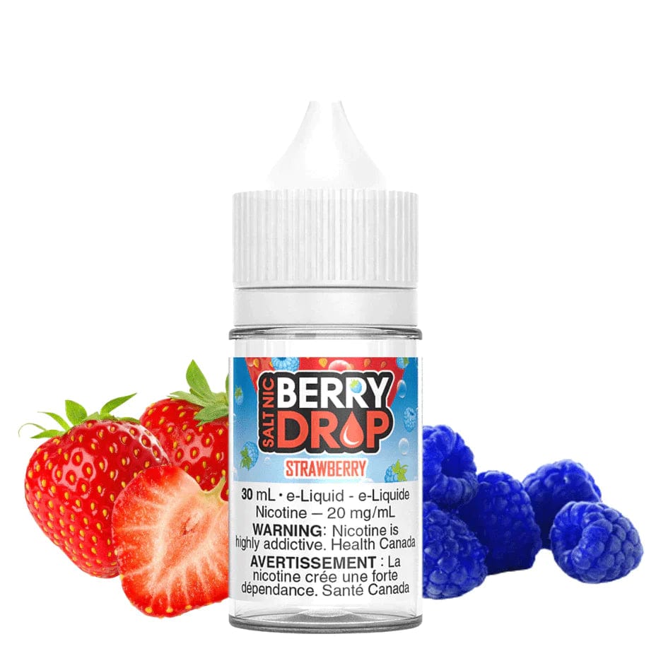 Strawberry Salt by Berry Drop E-Liquid 30ml / 12mg Winkler Vape SuperStore and Bong Shop Manitoba Canada