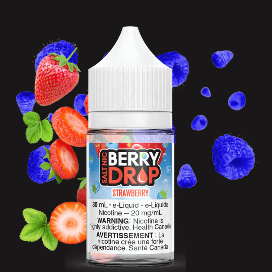 Strawberry Salt by Berry Drop E-Liquid Winkler Vape SuperStore and Bong Shop Manitoba Canada