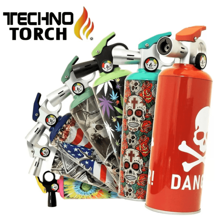 Techno Fire Extinguisher Lighter Torch Winkler Vape SuperStore and Bong Shop Manitoba Canada