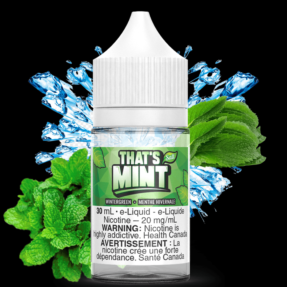 That's Mint Salts-Wintergreen 30ml / 12mg Winkler Vape SuperStore and Bong Shop Manitoba Canada