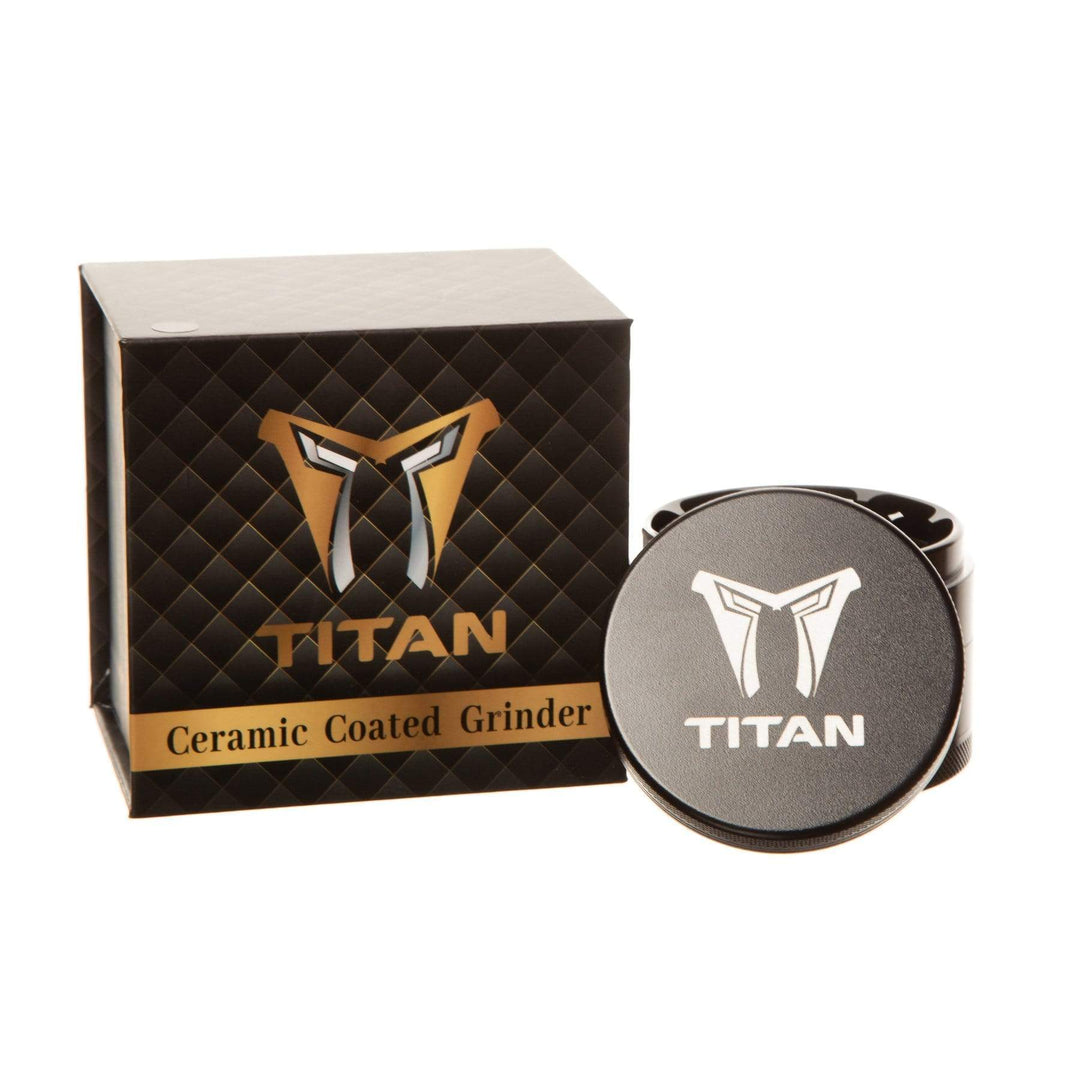 Titan 62mm Dry Herb Grinder-4 Piece Winkler Vape SuperStore and Bong Shop Manitoba Canada