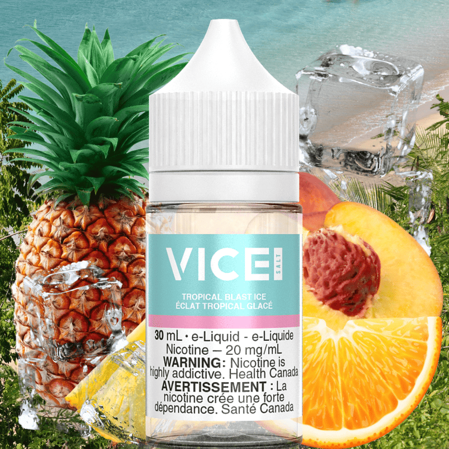 Tropical Blast Ice Salt by Vice E-Liquid Winkler Vape SuperStore and Bong Shop Manitoba Canada