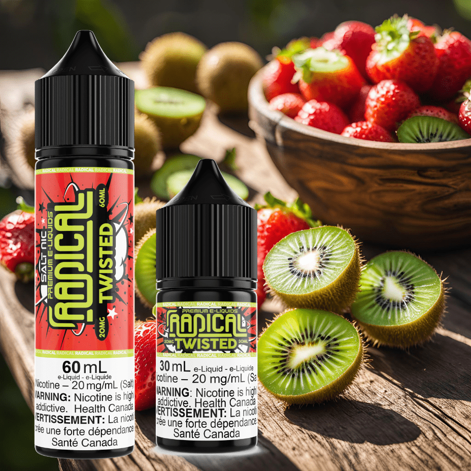 Twisted Salt Nic by Radical E-liquid Winkler Vape SuperStore and Bong Shop Manitoba Canada