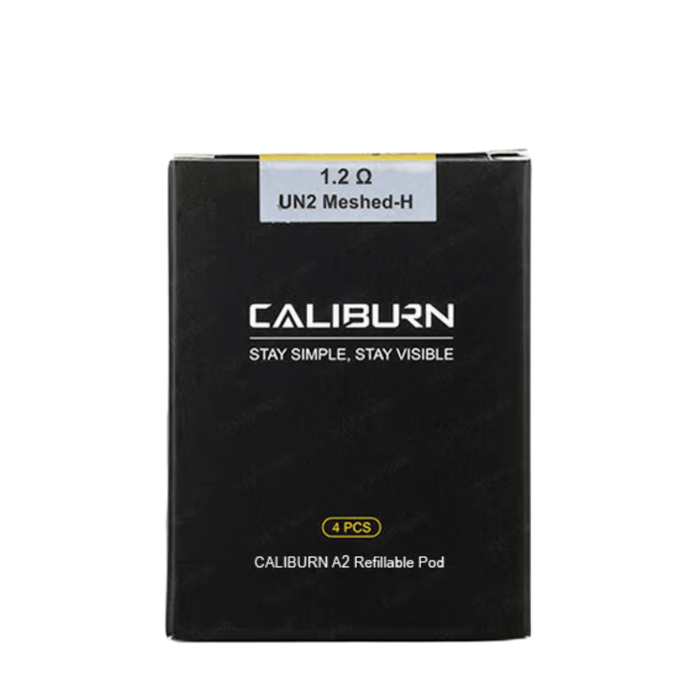 Uwell Caliburn A2 Replacement Pods 4/pkg A2S 1.2ohm / 4/pkg Winkler Vape SuperStore and Bong Shop Manitoba Canada