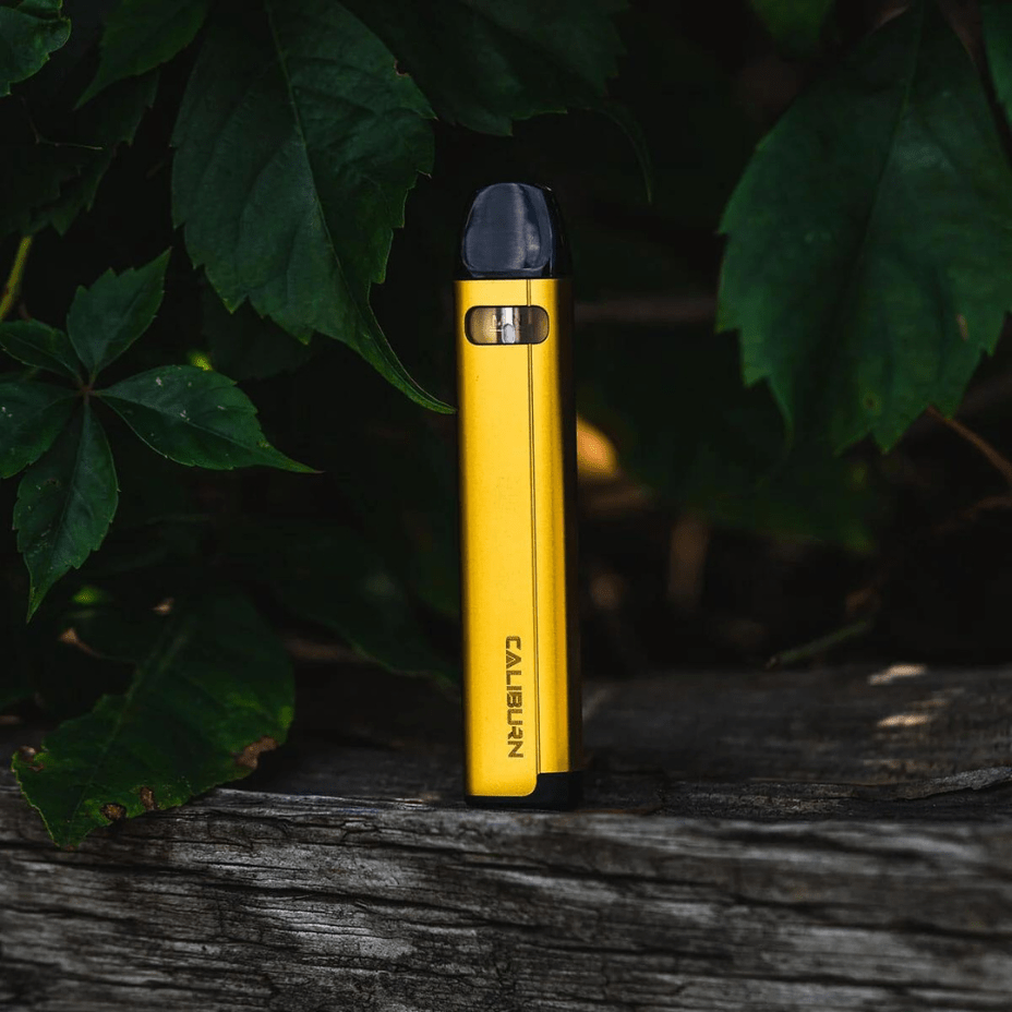 Uwell Caliburn A2S Pod Kit 520 mAh / Gold Winkler Vape SuperStore and Bong Shop Manitoba Canada