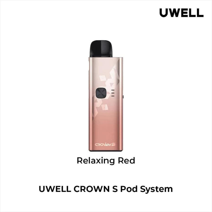 Uwell Crown S Pod Kit Relaxing Red Winkler Vape SuperStore and Bong Shop Manitoba Canada