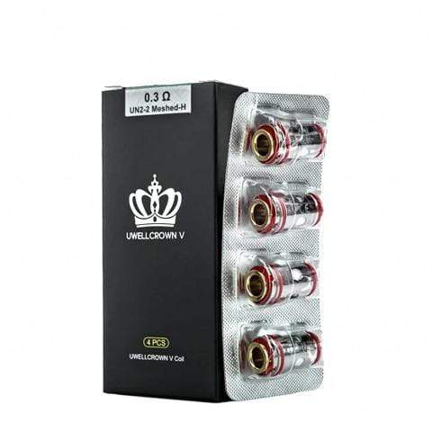 Uwell Crown V Replacement Coils - 4pck 0.3ohm DC Winkler Vape SuperStore and Bong Shop Manitoba Canada