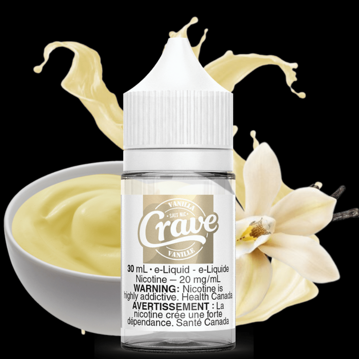 Vanilla Salt by Crave E-liquid Winkler Vape SuperStore and Bong Shop Manitoba Canada