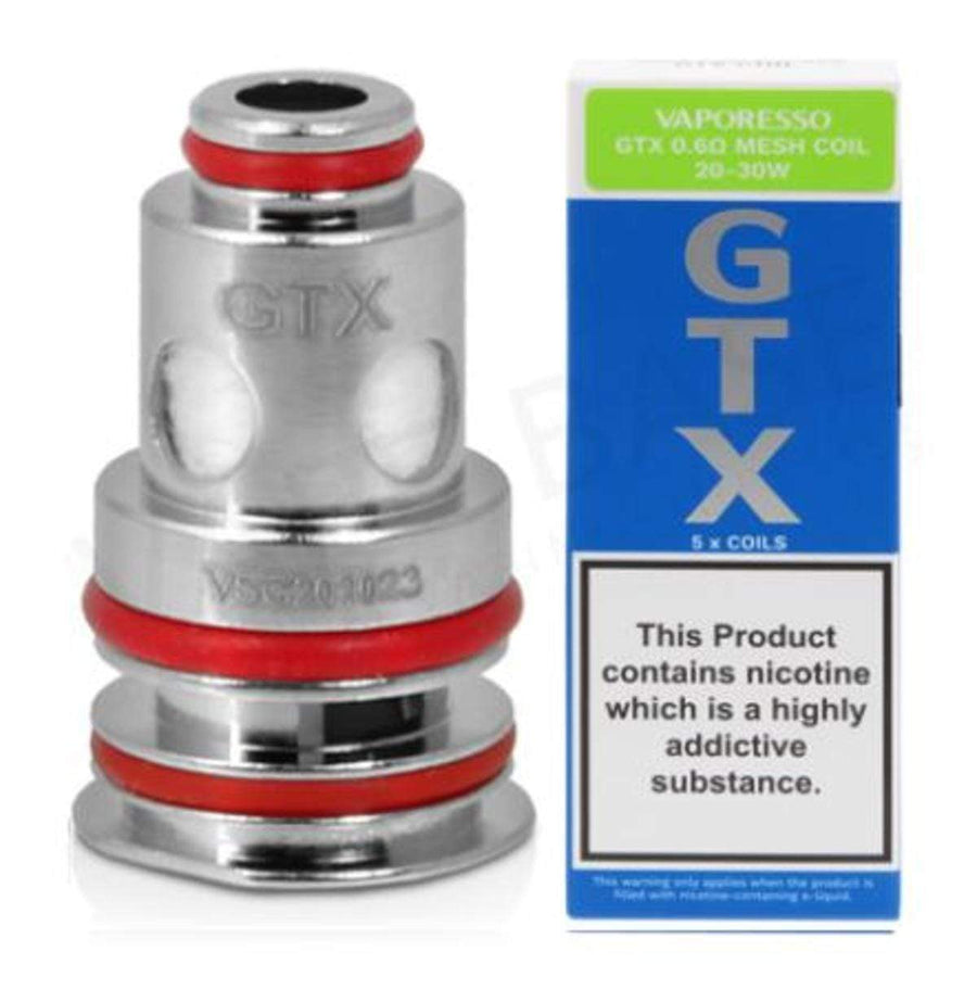 Vaporesso GTX Replacement Coils - 5pck 0.6ohm Mesh Winkler Vape SuperStore and Bong Shop Manitoba Canada