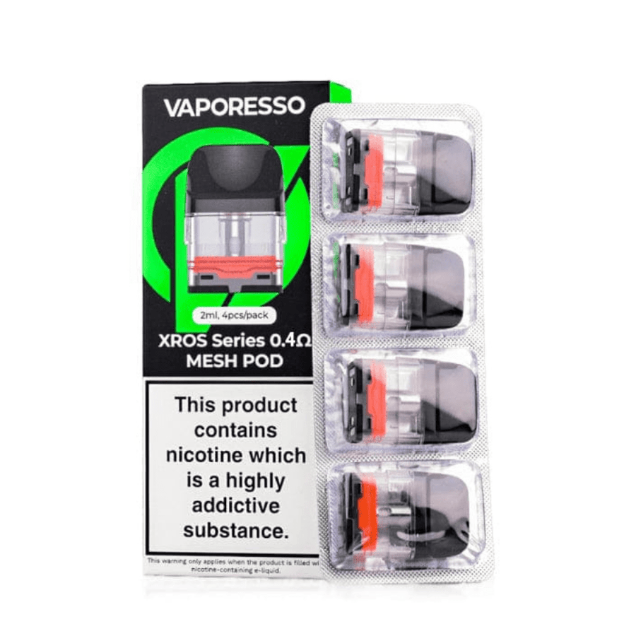 Vaporesso XROS Replacement Pods-4pkg 0.4ohm Winkler Vape SuperStore and Bong Shop Manitoba Canada