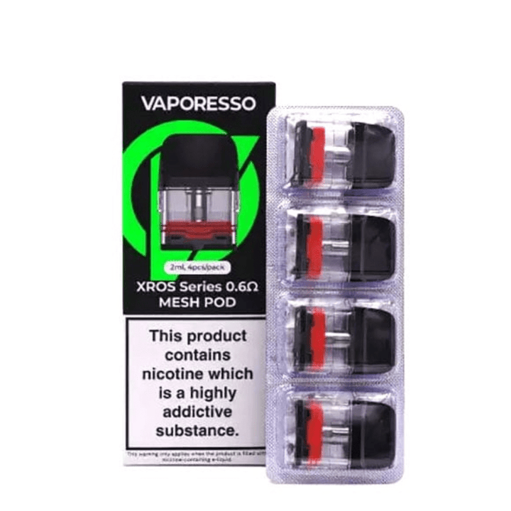 Vaporesso XROS Replacement Pods-4pkg 0.6ohm Winkler Vape SuperStore and Bong Shop Manitoba Canada